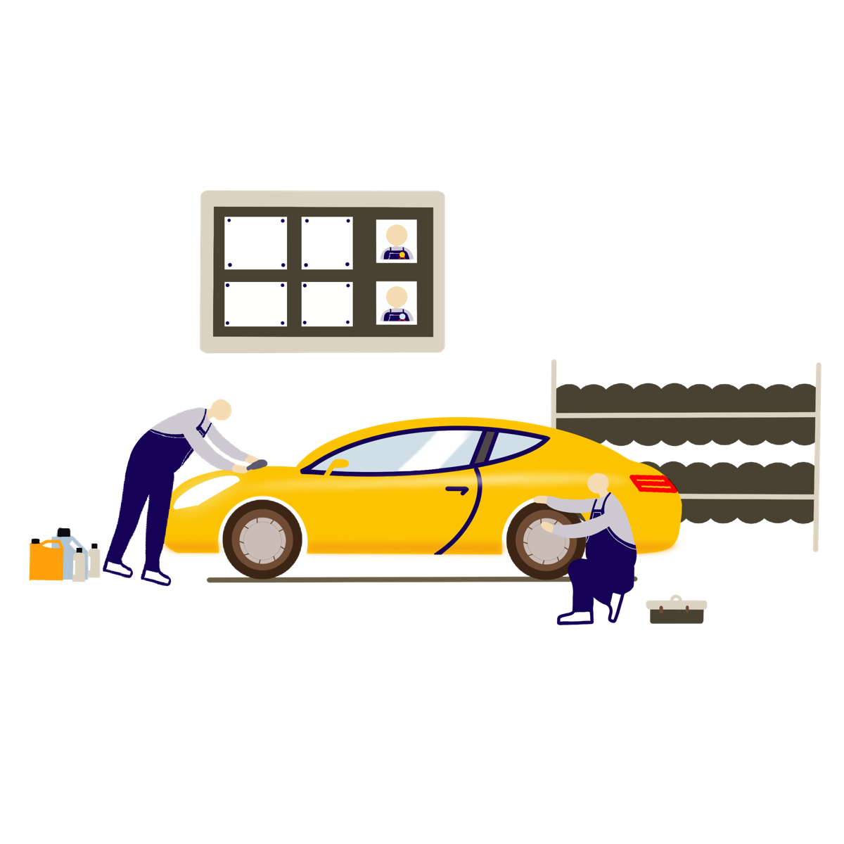 We provide IT services in the Automobile